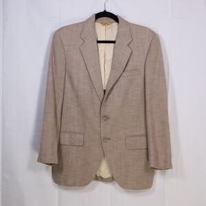 Kuppenheimer Men’s Blazer‎ 38S Tan Textured Sport Coat